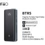 FiiO BTR5-384K/32Bit Native DSD256 Hi-Res CSR8675 Bluetooth5.0 Receiver/USB DAC/DSD Headphone Amp with LDAC, aptX HD, (3.5mm Unbalanced&2.5mm Balanced Output, Titanium)