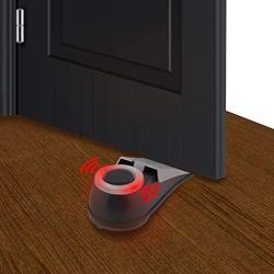 3 Pack in Portable Door Stop Alarm,Door Open Alarm,Door Gap Alarm,Anti-Theft（Door Gap 0.5-3.5cm Required）