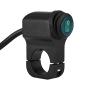 Handlebar Switch, 12V Universal 22mm Handlebar Motorcycle Headlight Fog Spot Light ON/Off Switch Waterproof Motorcycle Switch