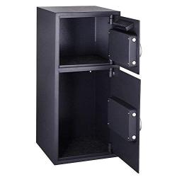 Paragon Lock & Safe - 7900 Double with Drop 7900 Double Door Digital Depository Safe Cash Drop Safe Security