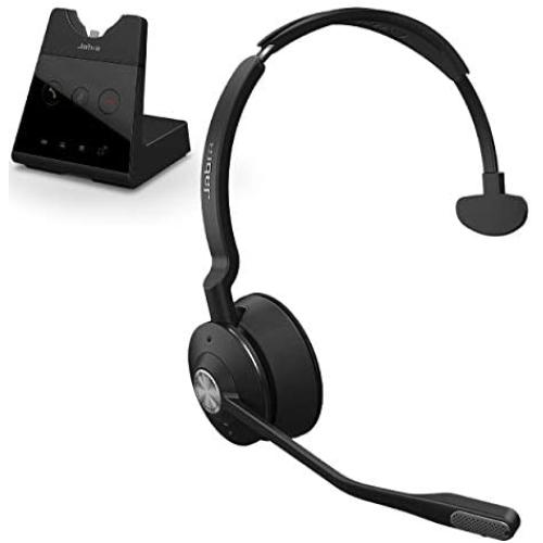 Jabra Engage 65 Wireless Headset, Mono – Telephone Headset with Industry-Leading Wireless Performance, Advanced Noise-Cancelling Microphone, Call Center Headset with All Day Battery Life