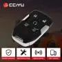 cciyu 1 X Flip Key Fob Uncut Blade (SHELL CASE) 6 Buttons Replacement for Suburban Tahoe for G MC Yukon XL HYQ1AA with FCC: 1551A-1AA 13508280 13580804 22984995 HYQ1AA 13580802 13580802 5922084