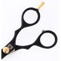 Sanguine Professional Hairdressing Scissors, 5.5 inch, 14 cm, Deep Black