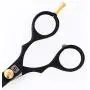 Sanguine Professional Hairdressing Scissors, 5.5 inch, 14 cm, Deep Black
