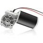 uxcell DC24V 80W 250RPM 6N.M Reversible Worm Gear Motor High Torque Speed Reducing Electric Gearbox Motor-JCF63R