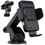ZeeHoo Wireless Car Charger,10W Qi Fast Charging Auto-Clamping Car Mount,Windshield Dash Air Vent Phone Holder Compatible iPhone 11/11 Pro/11 Pro Max/Xs MAX/XS/XR/X/8/8+,Samsung S10/S10+/S9/S9+/S8/S8+