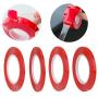 AKOAK Super Clear Acrylic Double Sided Strong Adhesive Tape Heavy Duty Removable Strong Double-Sided Tape for Electronics, Auto and Household,2 Rolls (10mm x 3m)