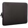 MoKo 13-13.3 Inch Laptop Sleeve Bag Fits MacBook Air 13-inch Retina 2020-2016, MacBook Pro 13'', Surface Book/Surface Laptop 13.5'', Waterproof PU Leather Protective Case - Black