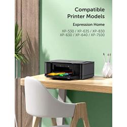 SEOKOK Remanufactured Ink Cartridge Replacement for Epson 410XL 410 XL T410XL to use with Expression XP-630 XP-7100 XP-830 XP-640 XP-530 XP-635 (Black, Cyan, Magenta, Yellow, Photo Black) 5 Pack
