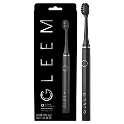 Gleem Electric Toothbrush, Battery Powered, Soft Bristles, Black
