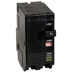 Square D by Schneider Electric QO270CP Circuit Breaker, Black