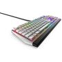 New Alienware Low-Profile RGB Gaming Keyboard AW510K Light, Alienfx Per Key RGB Lighting, Media Controls and USB Passthrough, Cherry MX Low Profile Red Switches, Lunar Light