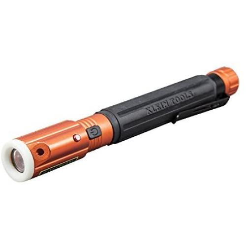 Klein Tools 56026 Pen Flashlight, Inspection Penlight with Laser Pointer