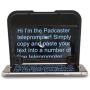 The Padcaster Parrot Teleprompter Kit, Portable Teleprompter for iPhone