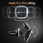 BESTRIX Magnetic Phone Car Mount |Universal Magnetic Car Cell Phone Holder | Magnet Car Phone Holder Compatible w/ iPhone 12 11 Pro/11 Pro Max/XS/XR/X/8/7,Galaxy S10/S10+/S9/S9 Note & More (Air Vent)