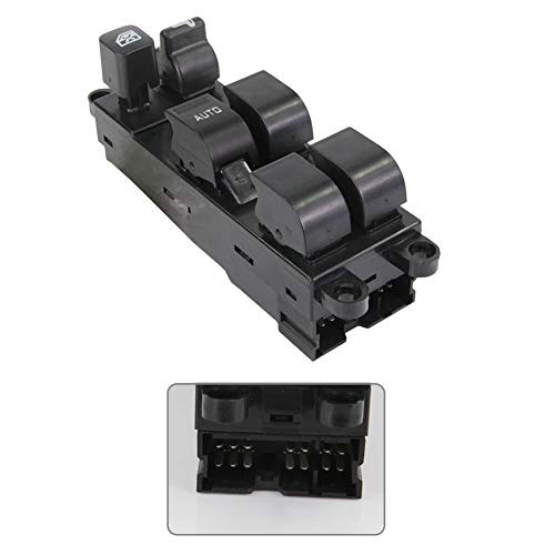 ZBN 25401-9E000 83071AE01B Front Left Power Window Door Lock Switch Compatible with 1998-2001 Nissan Altima 1998-2004 Frontier 98-99 Sentra 00-04 Xterra Legacy Outback 03-06 Subaru Baja