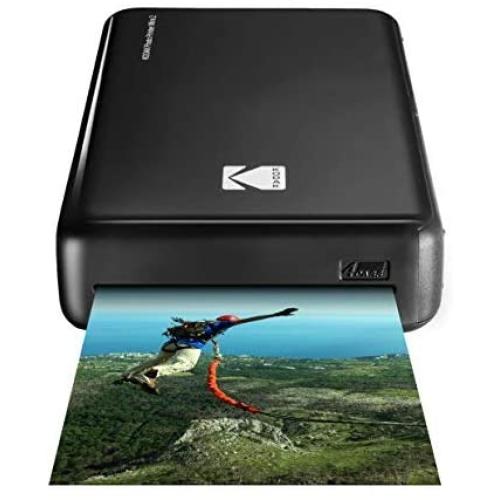 Kodak HD Wireless Portable Mobile Instant Photo Printer, Print Social Media Photos, Premium Quality Full Color Prints. Compatible w/iOS and Android Devices (Black)
