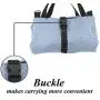 Rolling Tool Pouches for Men – Big Capacity Portable Tools Roll Up Organizer Canvas Pocket Thicken Wearable Store Wrench Screwdriver Bolts Hammers Nails