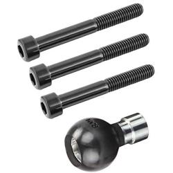 RAM Motorcycle Handlebar Clamp Base with M8 Bolts