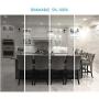 Gimbal LED Downlight NICKLED 4inch Recessed Ceiling Lights with IC Rated J-Box,Adjustable LED Bathroom Lights
