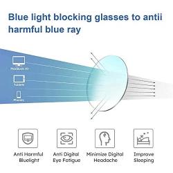 Blue Light Blocking Glasses Compact Folding Reading Glasses with Flexible Hinge for Men and Woman (2.5, Black)