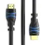 BlueRigger 4K HDMI Cable (50 Feet, Black,4K 30Hz,High Speed, in-Wall CL3 Rated)
