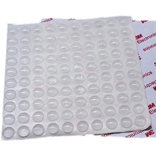 Cabinet Bumpers Clear Color,3M Adhesive Backing,Cabinet Bumper Pads,Widely Applied to Cabinet,Furniture,Electronics,Computers.