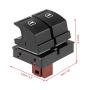 Automotic Window Switch, Driver Side Power Window Master Control Switch OE 1Z0959858 for Skoda Octavia Fabia 2 Roomster