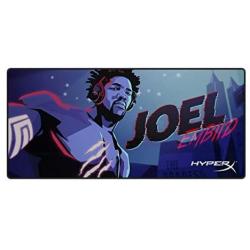 HyperX Fury S - Pro Gaming Mouse Pad - Joel Embiid - Limited Edition HyperX Heroes - Cloth Surface Optimized for Precision, Stitched Anti-Fray Edges, 900x420x4mm, X-Large