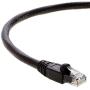 InstallerParts Ethernet Cable CAT6A Cable UTP Booted 1 FT - Black - Professional Series - 10Gigabit/Sec Network/High Speed Internet Cable, 550MHZ InstallerParts Ethernet Cable CAT6A Cable UTP Booted 1 FT - Black - Professional Series - 10Gigabit/Sec Network/High Speed Internet Cable, 550MHZ