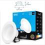 Hyperikon 4 Inch LED Recessed Lighting, 9W=65W, Dimmable Downlight, CRI90, UL, Energy Star, Soft White, 12 Pack