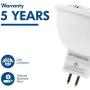Hyperikon LED MR16 Light Bulb GU5.3 6W=40-50W, Bi-Pin Base, 12V Spot Lighting, UL, Energy Star, Warm White, 6 Pack