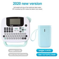 Label Maker Machine NiiMbot D11 2020 Portable Wireless Connection Label Printer Tape Included Multiple Templates Available for Smartphone Tablet Easy to Use Office Home Organization USB Rechargeable
