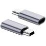 Micro USB to Mini USB 2.0 Adapter, (2-Pack) Micro USB Female to Mini USB 2.0 Male Convert Connector Support Charge & Data Sync Compatible PS3 Controller, MP3 Player, Dash Cam, Digital Camera, Hero 3+