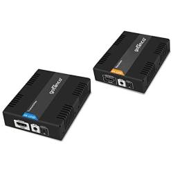 gofanco HDBaseT HDMI Extender 4K 60Hz (4:2:0 8-bit) Over CAT5e/CAT6/CAT7 Cable with Bi-Directional IR, PoC - Up to 70 Meters (230 feet) @ 1080p 60Hz 40 Meters (130 feet) @ UHD, HDCP 2.2 (HDbaseT-Ext)