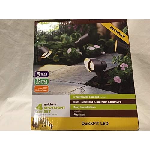 Better Homes and Gardens BH17-092-099-29 4-Piece QuickFIT LED Spotlight