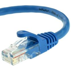 Mediabridge Ethernet Cable (25 Feet) - Supports Cat6 / Cat5e / Cat5 Standards, 550MHz, 10Gbps - RJ45 Computer Networking Cord (Part# 31-399-25X)