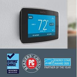 Emerson Sensi Touch Wi-Fi Smart Thermostat with Touchscreen Color Display, Works with Alexa, Energy Star Certified, C-wire Required, ST75