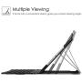 Fintie Keyboard Case for iPad 9.7 2018/2017 / iPad Air 2 / iPad Air - Slim Shell Stand Cover w/Magnetically Detachable Wireless Bluetooth Keyboard for iPad 6th / 5th Gen, Navy