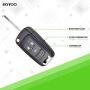 SCITOO 2X Keyless Entry Remote Uncut Flip Key Fob 4-Button Chevrolet Malibu Camaro Cruze Equinox OHT01060512