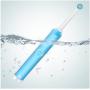 KAMLE Electric Toothbrush Rechargeable with 4 Power Brush Heads for Child and Adult. Sonic Cleaning for Better Mouth Care (Blue)