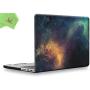 UESWILL Galaxy Pattern Hard Shell Case Compatible with MacBook Pro 13 inch with Retina Display No CD-ROM (Model A1502/A1425, Early 2015/2014/2013/Late 2012), Nebula/Green