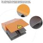Foot Pedal Switch YDT1‑15 380VAC Foot Operated Pedal Controller Dual Electrical Switches for Electrical Machine Power Supply Clip Kit