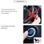 EASYGUARD EC110 RFID car Alarm kit with Push Start Stop Button with Remote Engine Start for Automatic Cars Optional DC12V