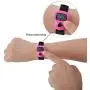 YarnLadies 7 Pcs Case Resettable 5 Digit LCD Electronic Finger Counter Hand Tally Lap Counter Tally Hand 3 Pcs with 25cm Magic Wrist Tape,4 Pcs with Soft Plastic Finger Band