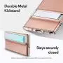 ESR Metal Kickstand Case Compatible with Samsung Galaxy Note 20 Ultra (6.9-Inch) [Vertical and Horizontal Stand] [Reinforced Drop Protection] – Clear
