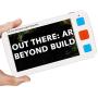 Eyoyo Portable Digital Magnifier Electronic Reading Aid 5.0 inch w/Foldable Handle for Low Vision Color Blindness 4X-32X Times Zoom 17 Color Modes 5 Levels for Brightness