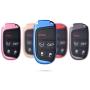 Xotic Tech Blue Soft TPU Smart Remote Key Cover Keyless FOB Shell Case for Jeep/for Chrysler/for Dodge Remote Key