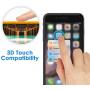 JETech Privacy Screen Protector for iPhone SE 2nd Generation, iPhone 8 and iPhone 7, Anti-Spy Tempered Glass Film, 2-Pack