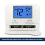 ELECTECK Digital Thermostat with Large LCD Display, Non-Programmable, Compatible with Single Stage Electrical and Gas/Oil System, Up to 1 Heat/1 Cool, White